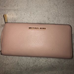 Light pink MK wallet